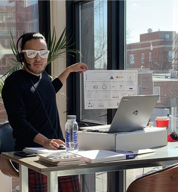 Attendee-at-a-Prosci-virtual-training-program